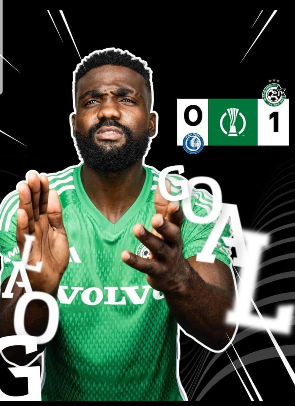 Frantzdy Pierrot ouvre la voie vers la qualification pour le Maccabi Haifa FC